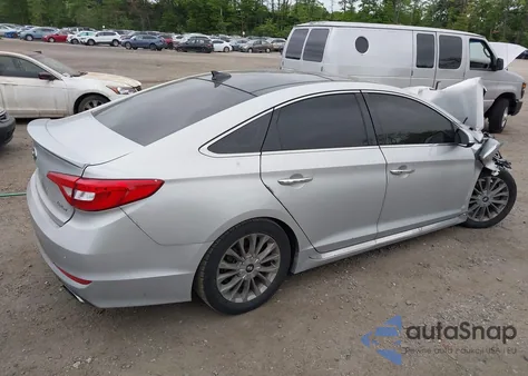 2015 Hyundai Sonata Limited из США, поврежденный, VIN 5NPE34AF9FH028446